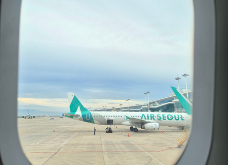 후쿠오카 공항 도착